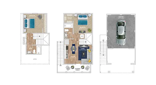 Floor plan Tybee Garage