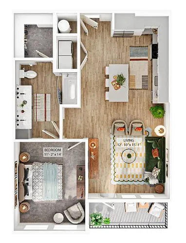 Floor plan A3A