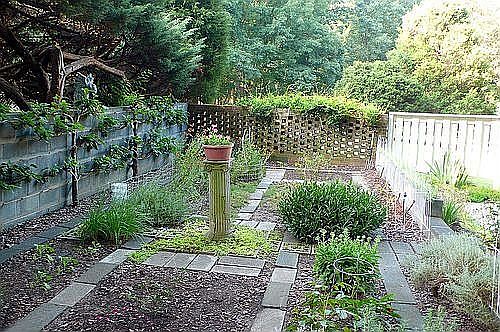 Private Walled-In Garden