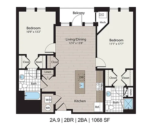 Floor plan 2A9