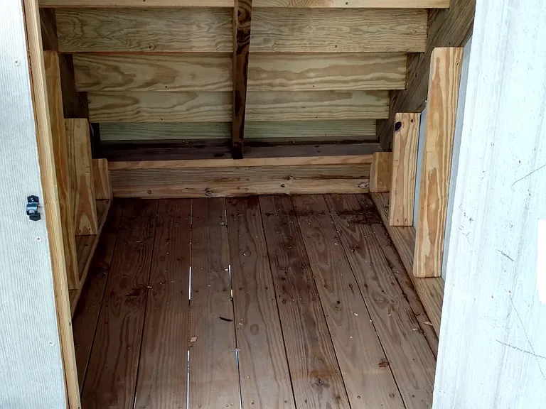 Outdoor Storage on Private Deck