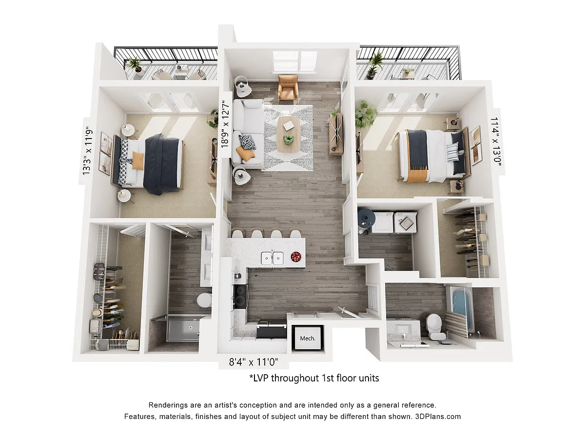 Floor plan Crest