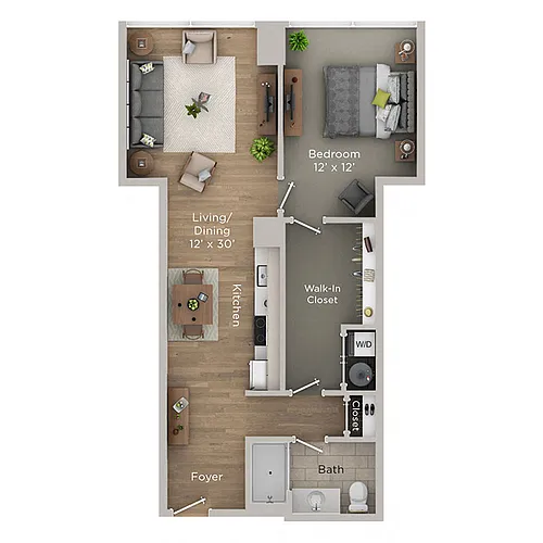 Floor plan The Boulevard