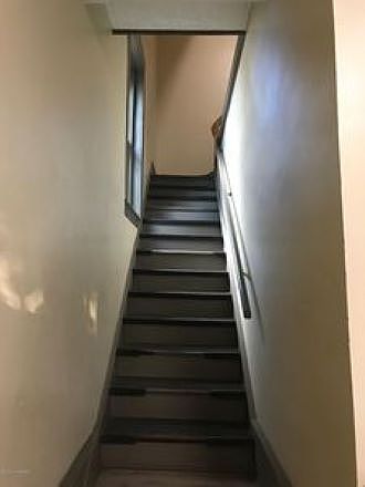 Stairs to apartment