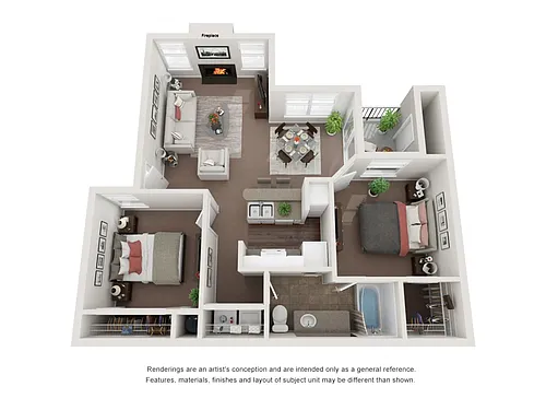 Floor plan Millwood