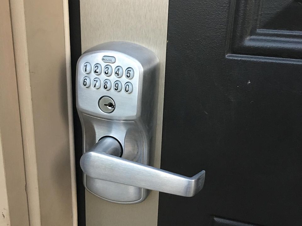 Secured entry into common areas