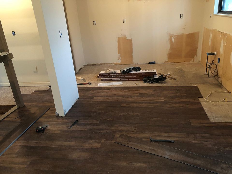 New flooring