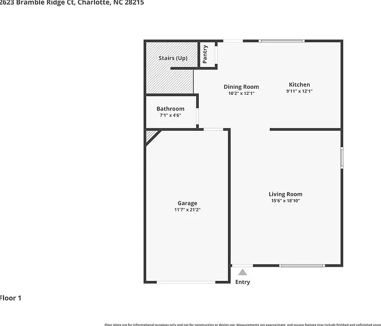 3 bed, 2.5 bath, 1606 sqft, $2,760 — Photo 2