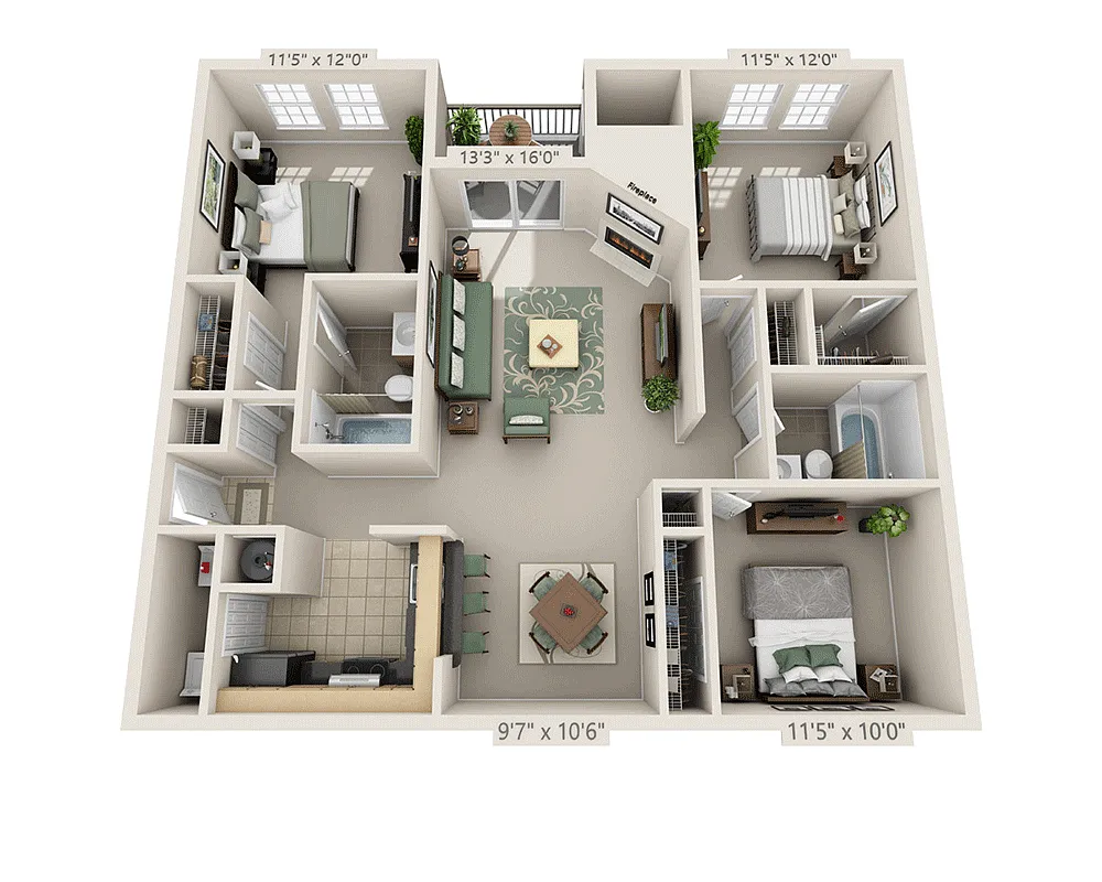 Floor plan Essex