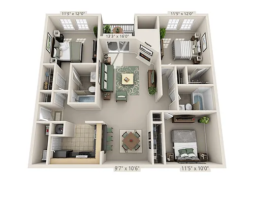 Floor plan Essex
