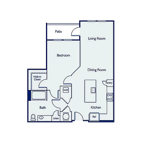 Floor plan A1K