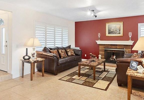 Living Room with furniture