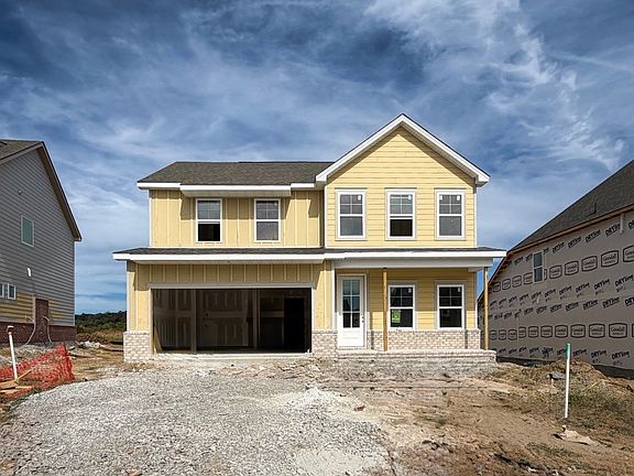 Photo of actual home under construction Sept 2026. Home will be painted.