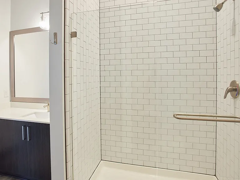 Bathroom With Hard Surface Flooring