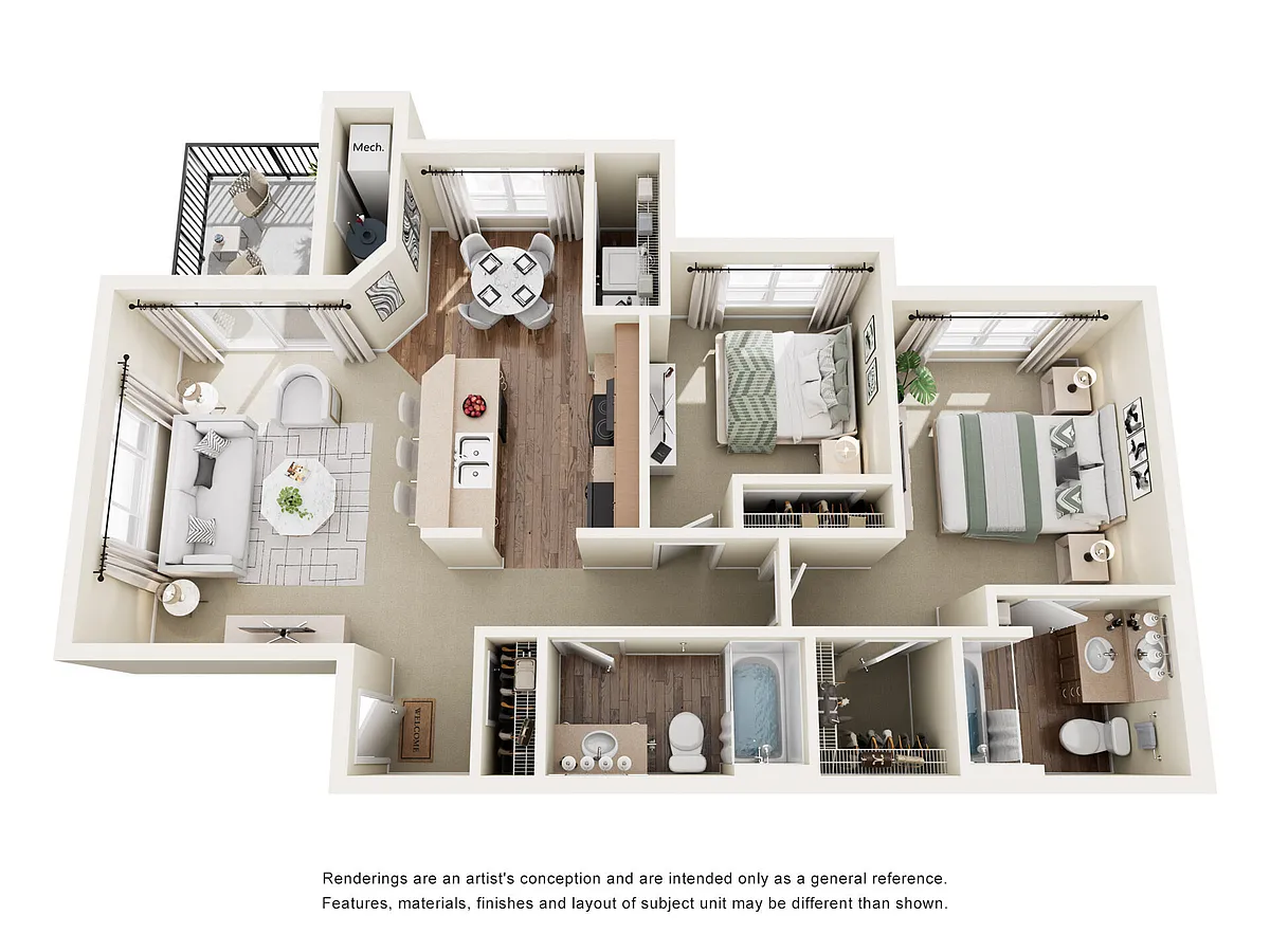 Floor plan Stonebrook B 60%