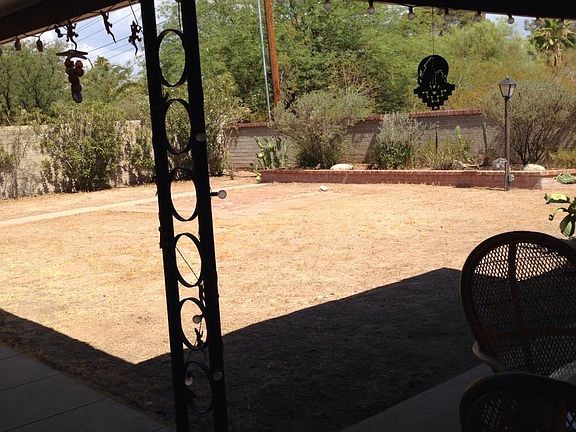 Walled yard