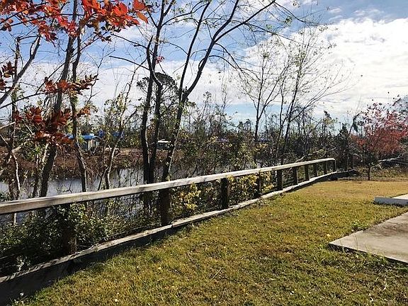 Your back yard view from the back patio overlooking Lake Caroline.