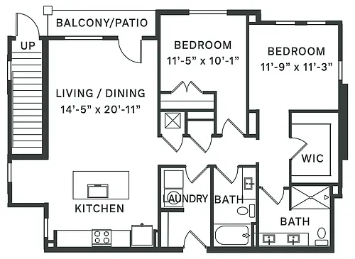 Floor plan Empire w/ Garage