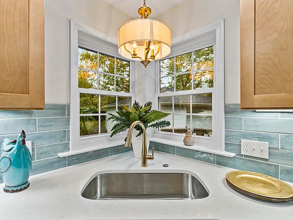 Kitchen sink & window view