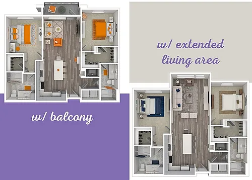 Floor plan B1-The Captivating