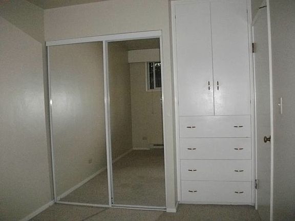 built-in storage in bedroom
