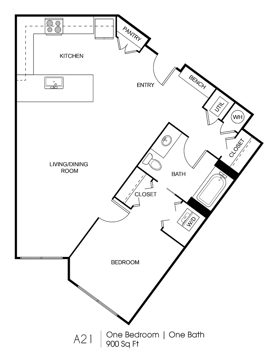 Floor plan A21