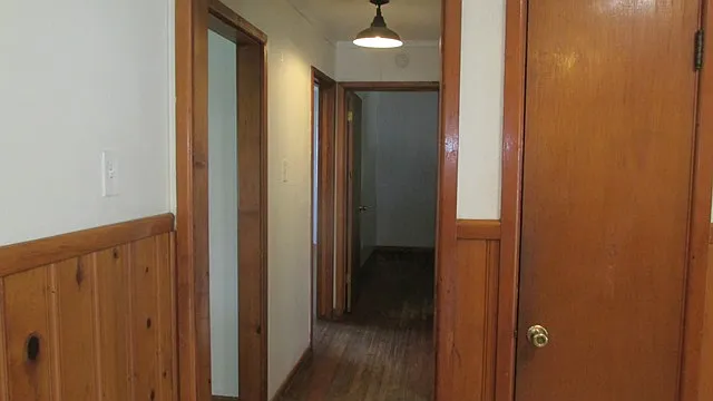 HALL FROM KITCHEN DOORWAY
