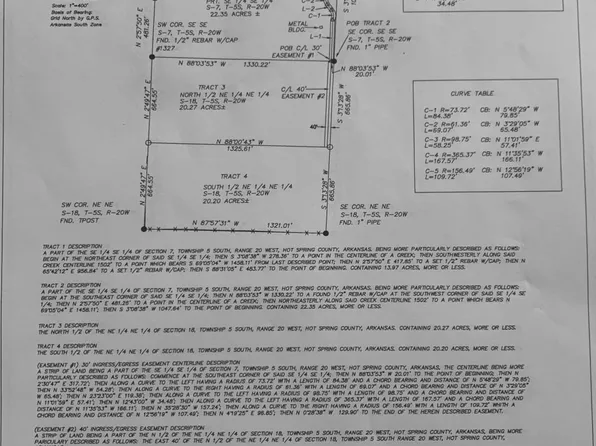 TRACT 3 Highway 11395 #84, Bismarck, AR 71929