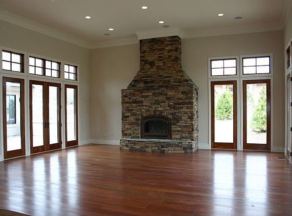 Gorgeous Great Room with wall to wall windows 