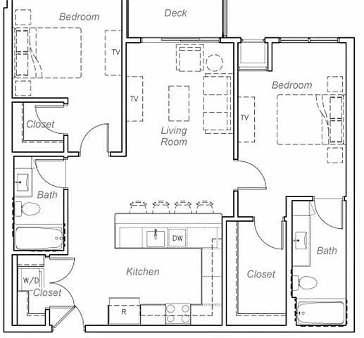 Floor plan Barton-H