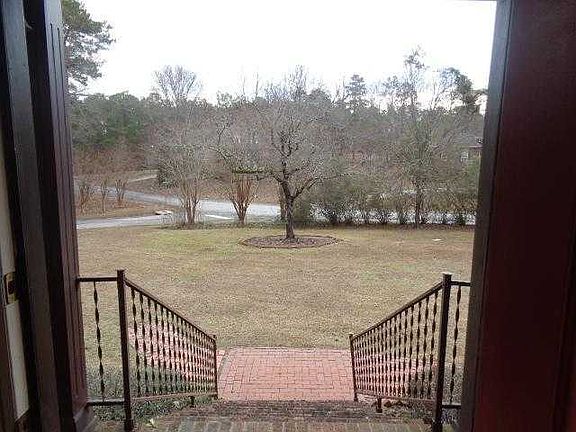 view to large front yard