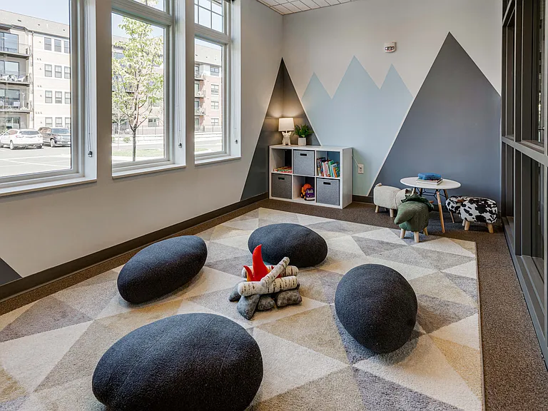 Let's play! Our play room is a favorite space for kids
