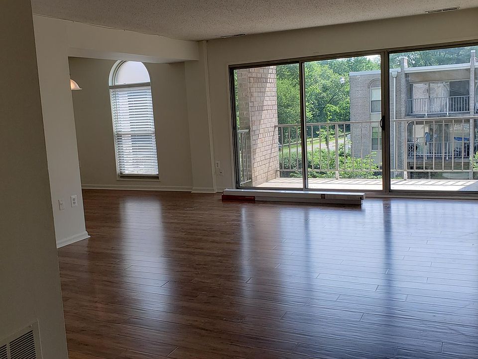Living room and dining room