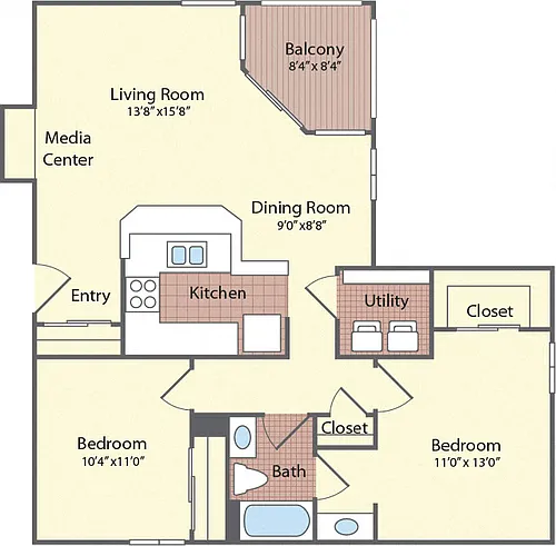Floor plan Sorrento