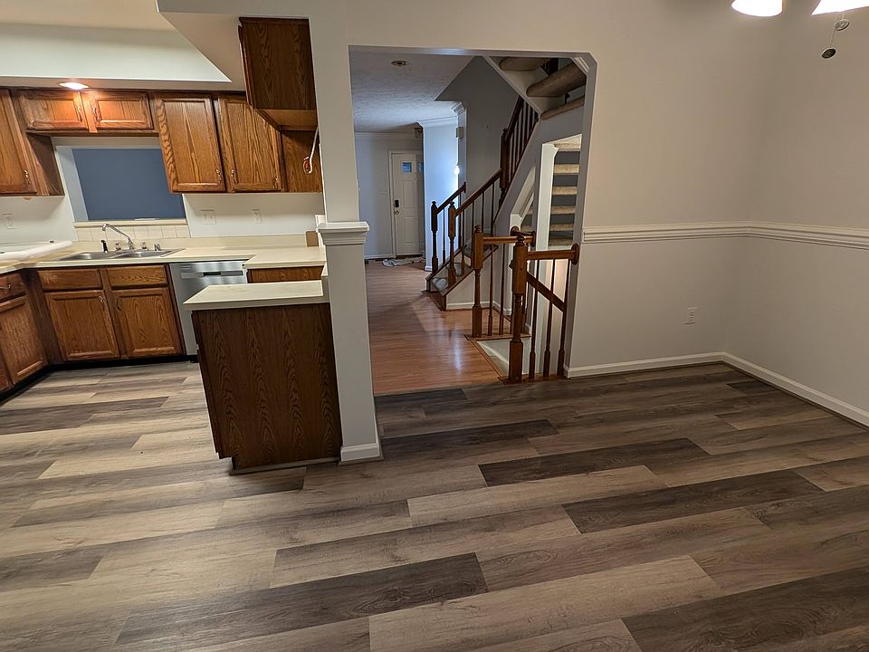 Kitchen, living room view