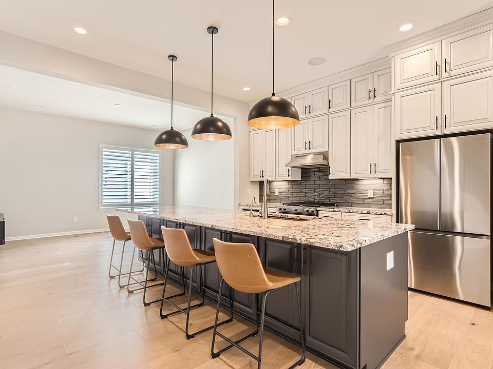 Open concept kitchen, living, dining room