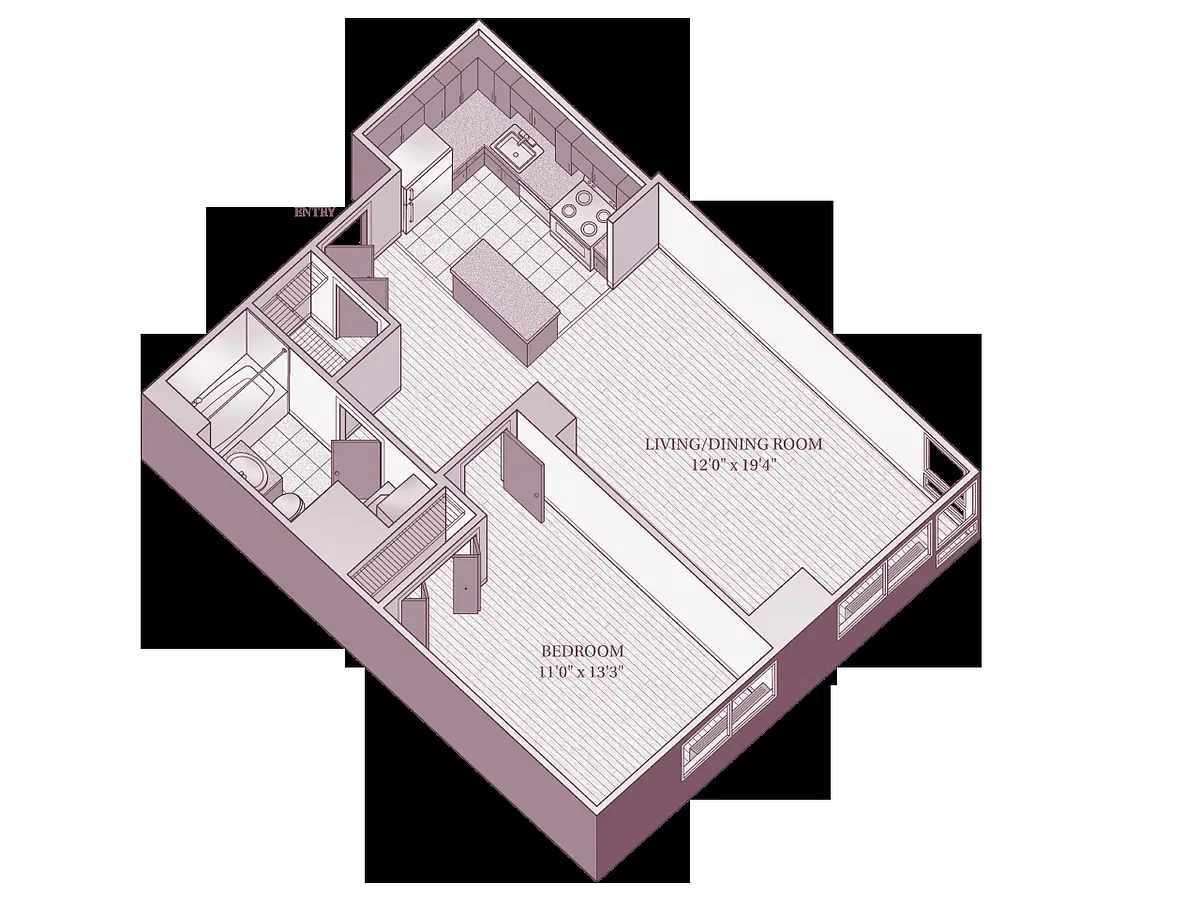Floor plan A12