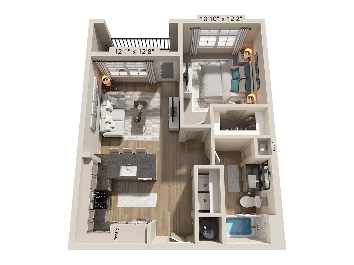 Floor plan A1
