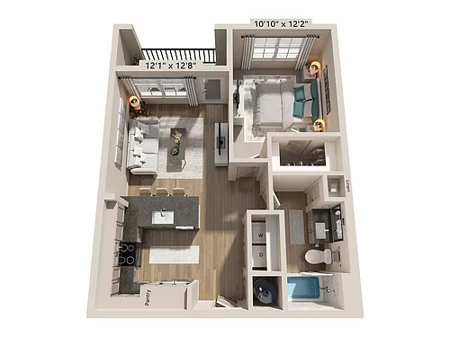 Floor plan A1