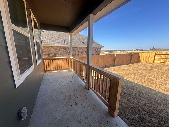 Covered patio
