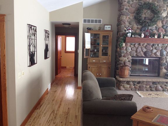 bedroom hall with bath