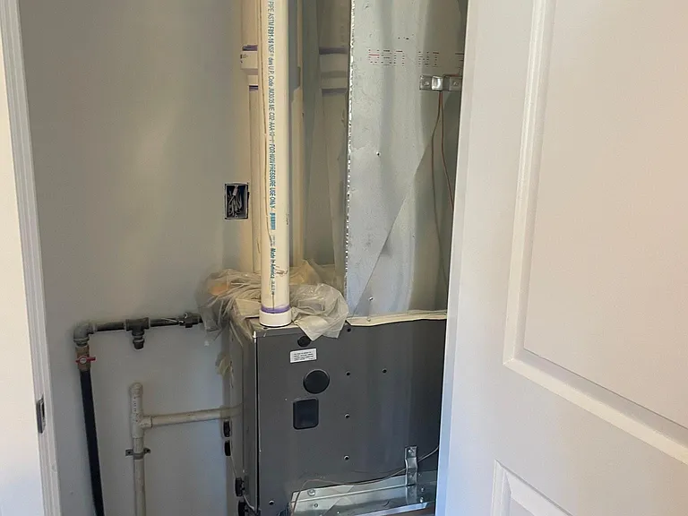 new forced hot air system