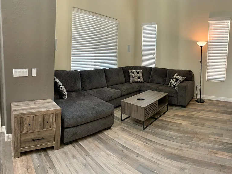 Living Room with included furniture