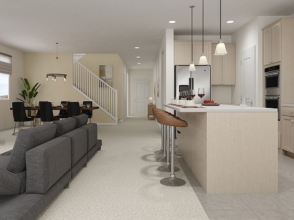 Great room off kitchen