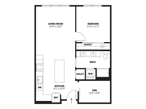 Floor plan Millwright