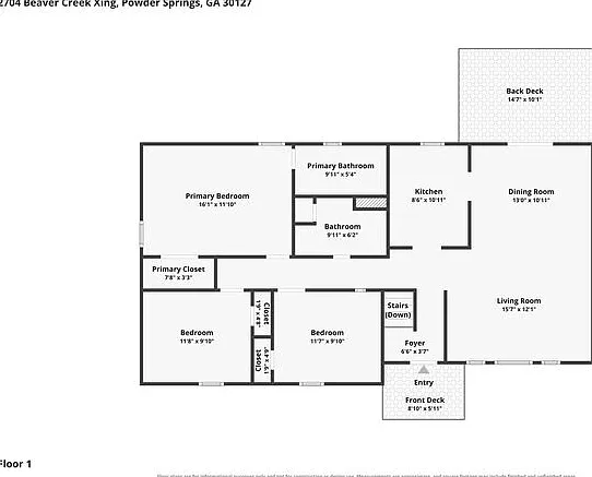 3 bed, 2.0 bath, 1732 sqft, $1,995 — Photo 3
