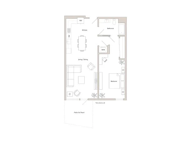 Floor plan A19