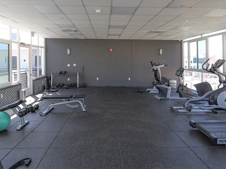 Resident Fitness Center with Treadmills, Ellipticals, and Bikes