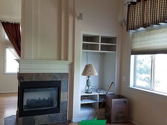 From kitchen into Den Area