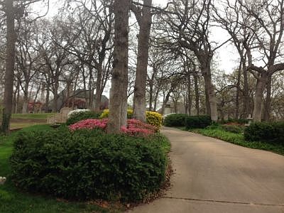 Beautifully landscaped